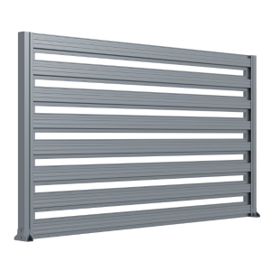 horizontal meta fence