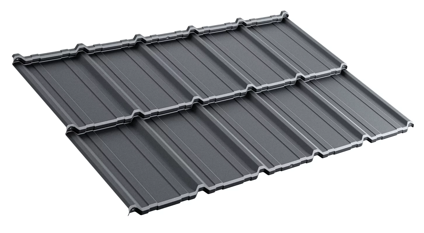 metal roofing como noble matt atlantic gray